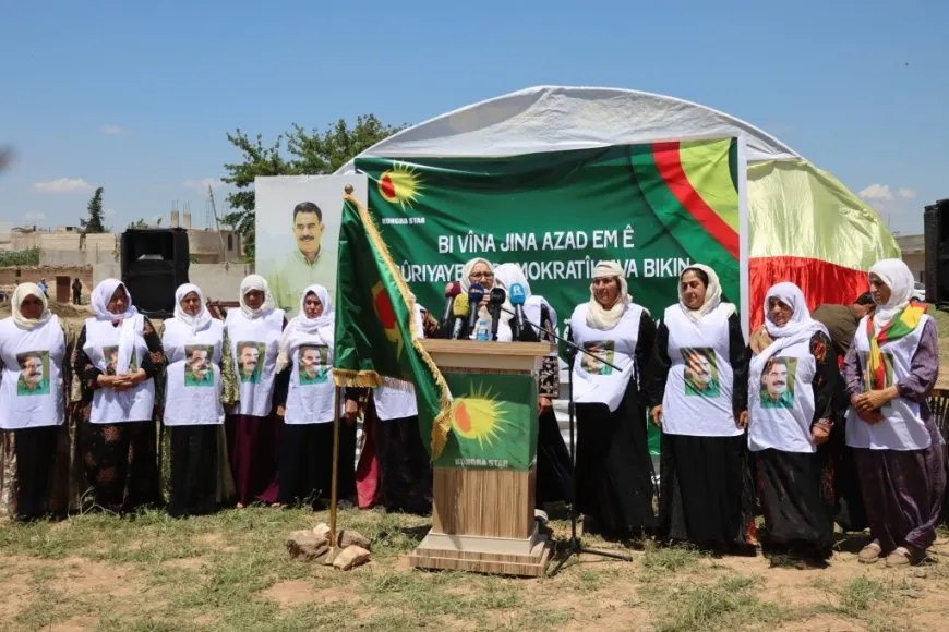 Li Kobanê hevdîtina 2 hezar jinan: Em ê pêşeroja xwe di Sûriyeyê de diyar bikin