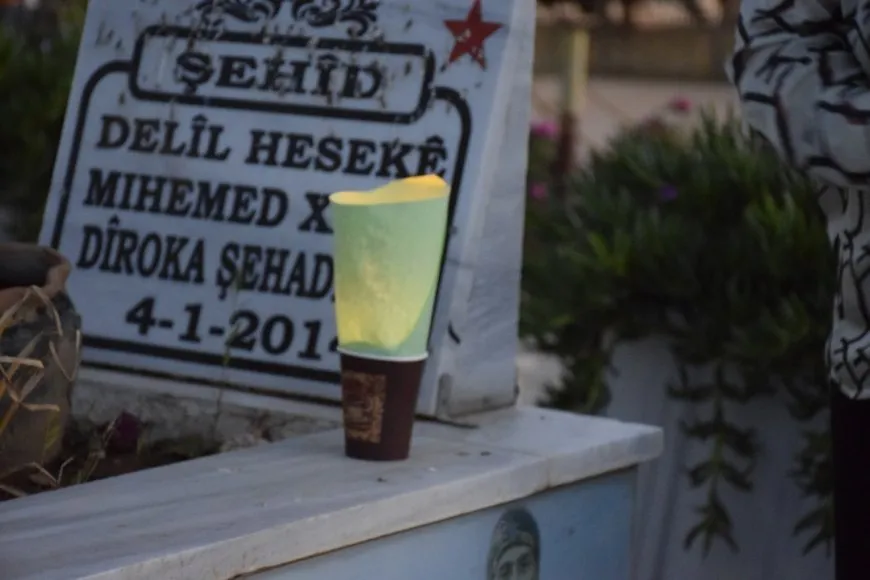 Gelê Rojava Roja Şehîdan li pakrewangehan pêşwazî kir