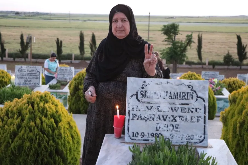 Gelê Rojava Roja Şehîdan li pakrewangehan pêşwazî kir