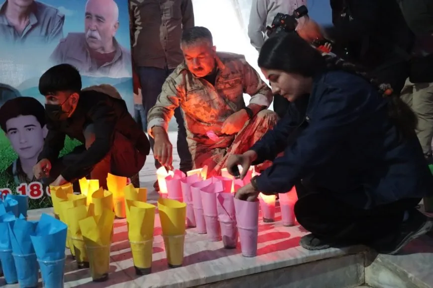 Gelê Rojava Roja Şehîdan li pakrewangehan pêşwazî kir