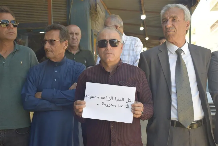 Cotkarên ji Dirbêsiyê li dijî buhayê genim nerazîbûn nîşan da