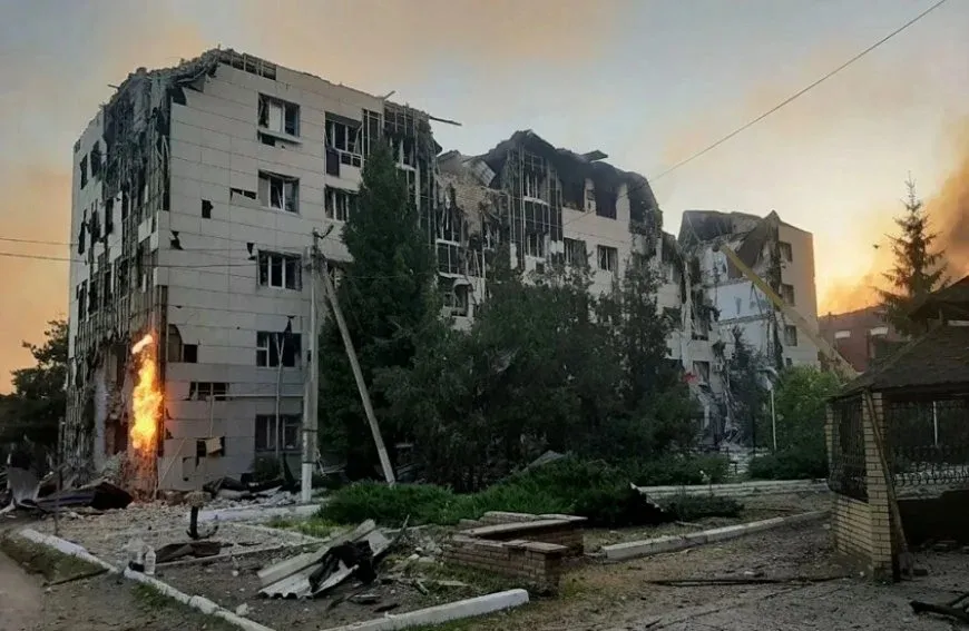 Hejmara kuştiyên êrişa Ukraynayê ya li ser bajarokekî Rûsyayê bû 4 kes