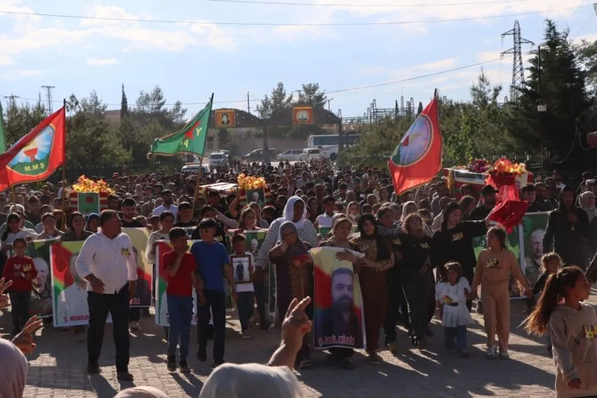 Li Kobanê merasîma 4 cangoriyên azadiyê
