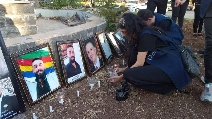 Li Siwêdayê mûm ji bo giyana şehîdan hatin vêxistin