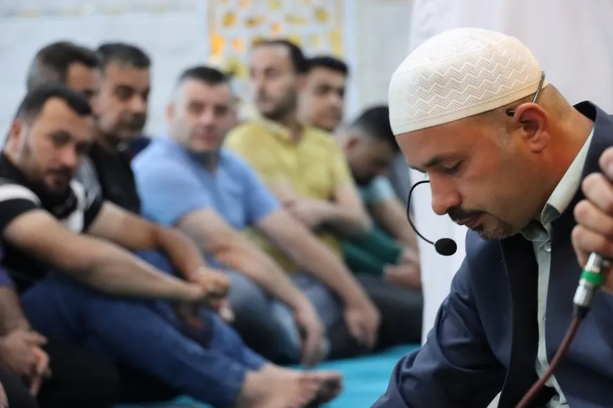 Parêzgarê Hesekê bi xelkê Qamişloyê re nimêja Cejna Qurbanê kir