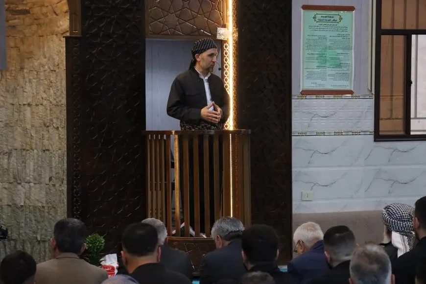 Parêzgarê Hesekê bi xelkê Qamişloyê re nimêja Cejna Qurbanê kir