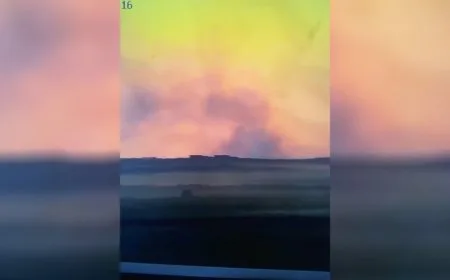 Li gundewarê Til Temirê yê dagirkirî şewatek derket