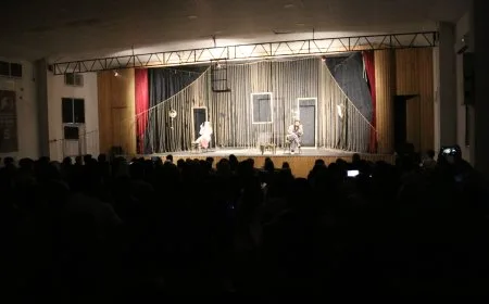 Li Qamişloyê li ser dika TEV-ÇANDˊê şanoyek hat pêşkêşkirin