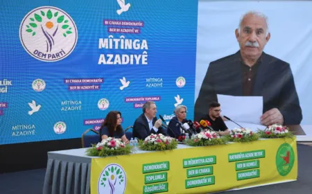 Deklerasyona ‘Mîtînga Azadiyê’ hat aşkerakirin