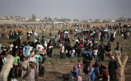 UNHCR: 5.4 milyon kes ji ber şer û tundiyê koçber bûne