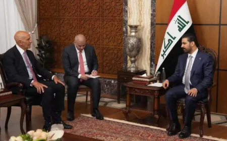 Tom Barrack bi serokwezîrê Iraqê re civiya