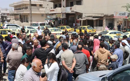 Ajokarên li Qamişloyê li dijî bilindkirina buhayê benzînê nerazîbûn nîşan dan