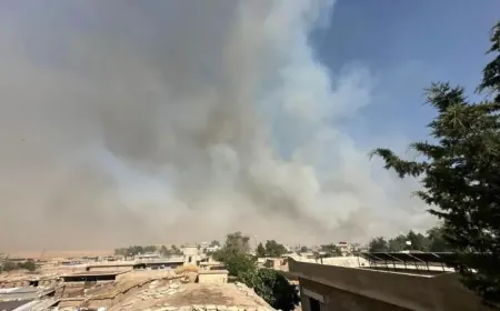 Şervanekî Lîwaya Dêrikê di vemirandina şewata Koçerat de birîndar bû