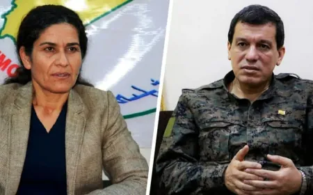 Îlham Ehmed û Mezlûm Ebdî ji Ewropayê vegeriyan