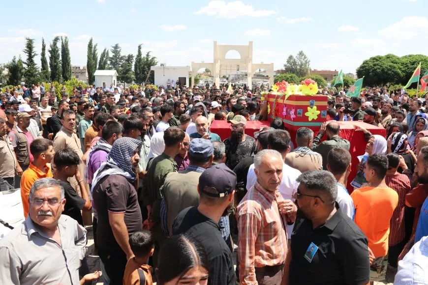Cenazeyê şehîd Fayîz Ebdî bi merasîmekê hat veşartin
