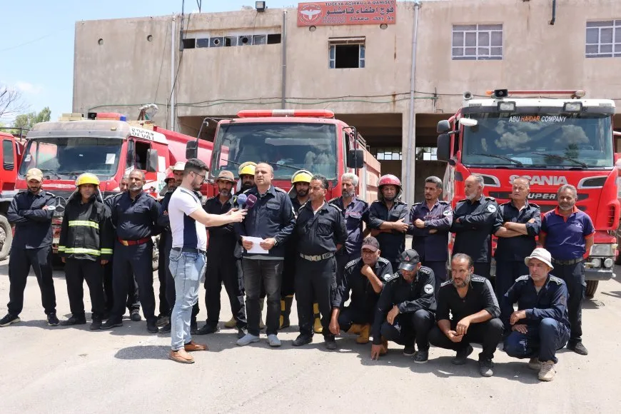 Yekîneyên Foca Agirkujiyê ya Qamişloyê li 22 nuqteyan belav bûne