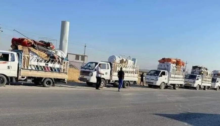 150 malbatên Êzidî vegeriyan warê xwe
