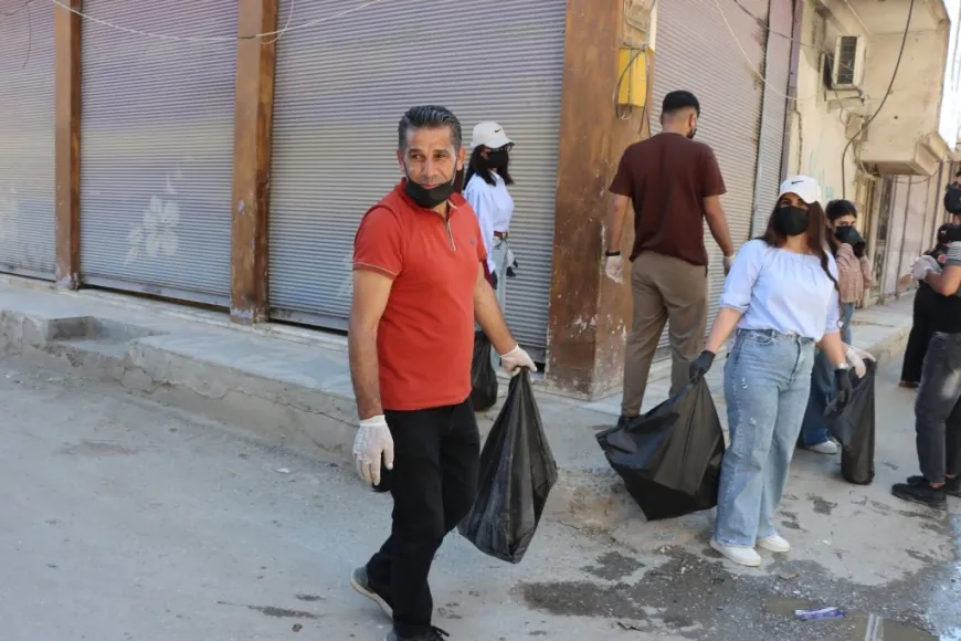Şaredariya Kobanê xebateke berfireh a paqijiyê da destpêkirin