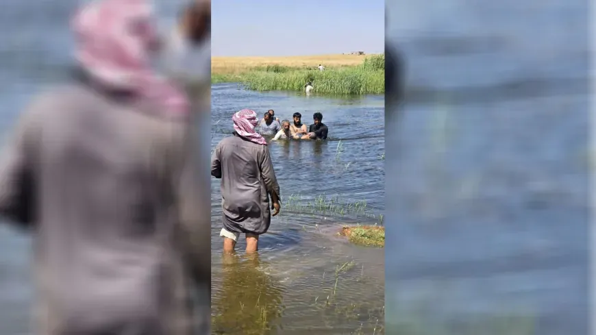 Li Dêrazorê 3 ciwan di ava Firatê de xeniqîn