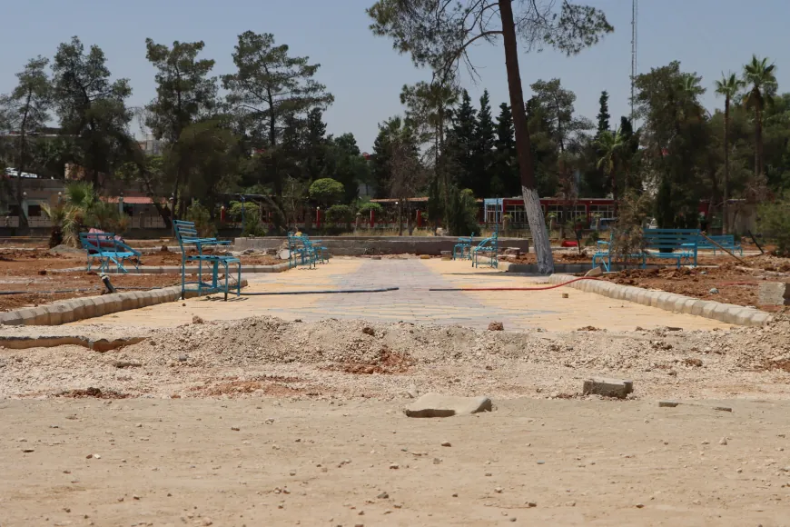 Sererastkirina Baxçeyê Giştî bi dawî dibe