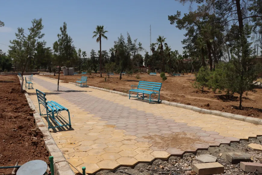 Sererastkirina Baxçeyê Giştî bi dawî dibe