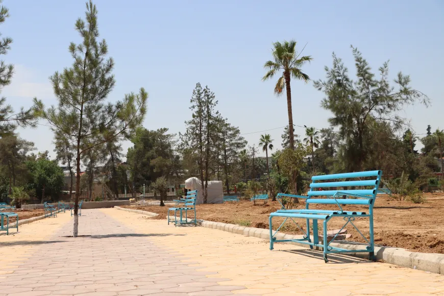 Sererastkirina Baxçeyê Giştî bi dawî dibe