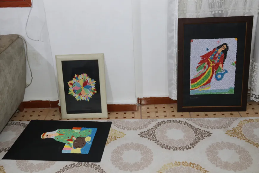 Hunermendek kaxezan vediguherîne tabloyan