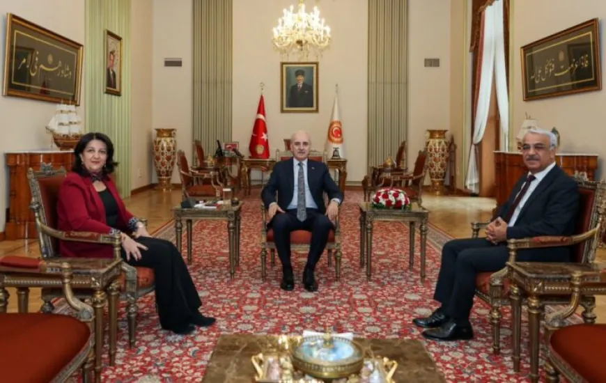 Heyeta Îmraliyê derbarê hevdîtina bi Serokê  Meclîsa Tirkiyê re daxuyanî da