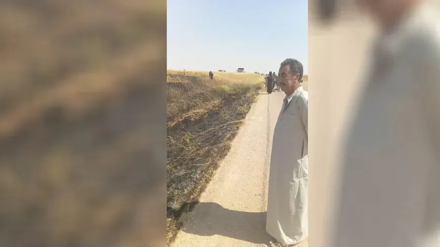 Li Dirbêsiyê 6 donim genim şewitîn
