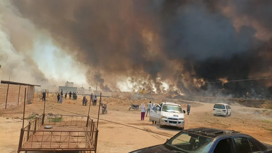 Li Qamişlo, Hesekê, Dirbêsiyê û Zirganê şewat