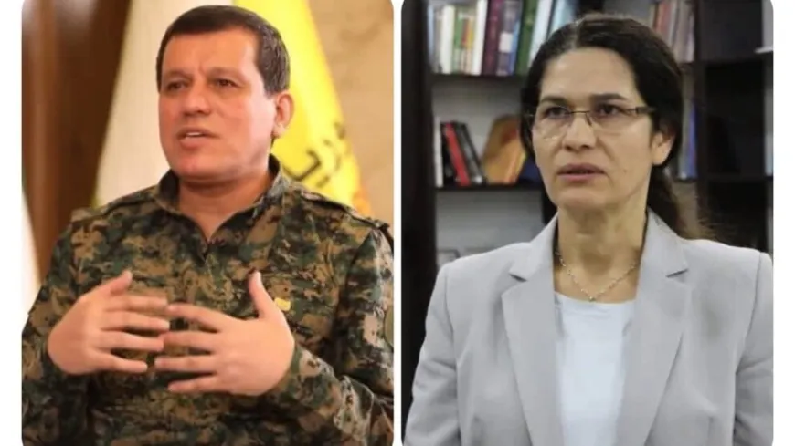 Îlham Ehmed û Mezlûm Ebdî li Fransayê ne