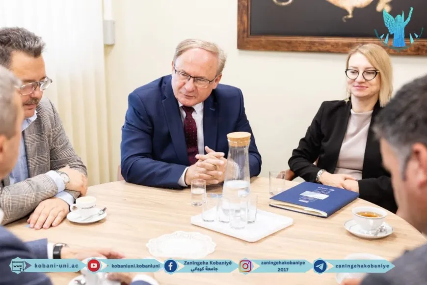 Zanîngeha Kobanê û Zanîngeha Maria Curie-Sktodowska ya Polonyayê peymana hevkariyê îmze kir