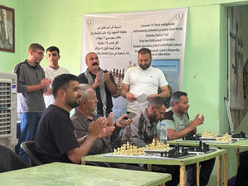 Şampiyoniya Şetrancê li Til Temirê bi dawî bû