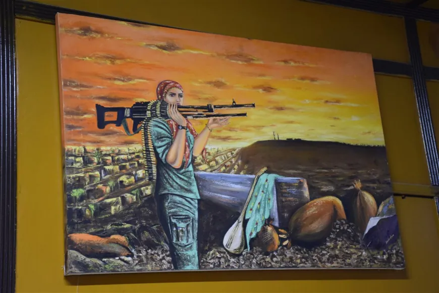 Bi hunerê rêwîtiya şervanên YPJ`ê hat vegotin