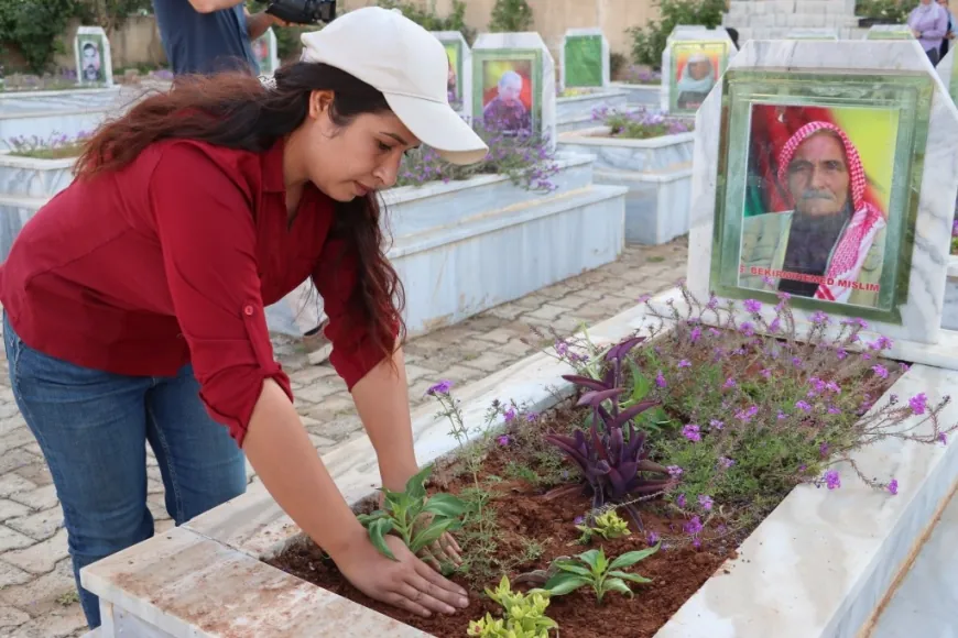 Şehîdên Komkujiyên Helincê û Kobanê hatin bibîranîn