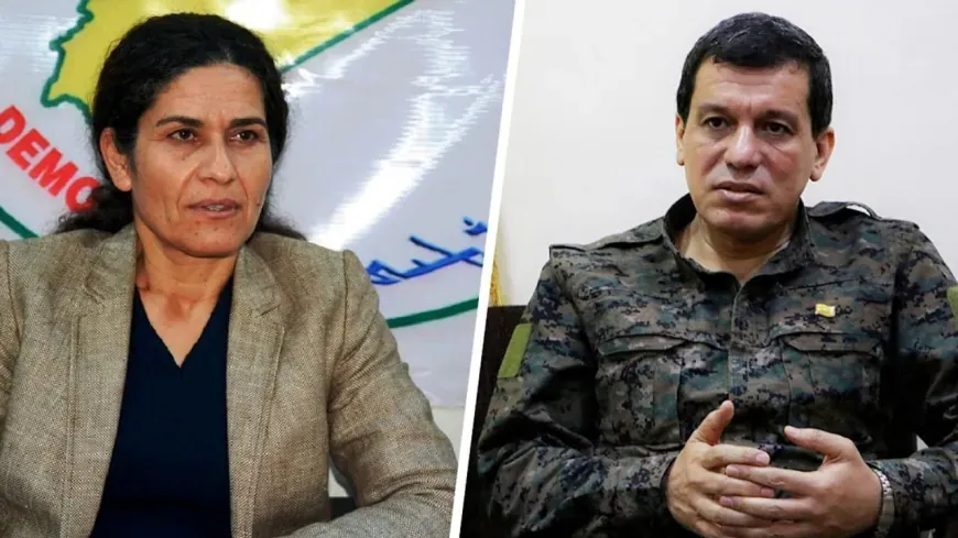 Îlham Ehmed û Mezlûm Ebdî ji Ewropayê vegeriyan