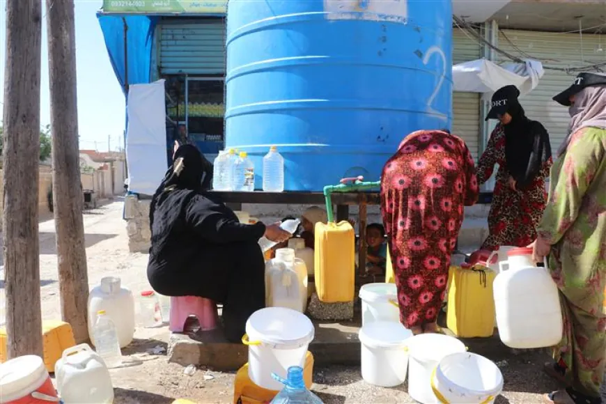 Li Hesekê pirsgirêka avê barê jinan giran kiriye