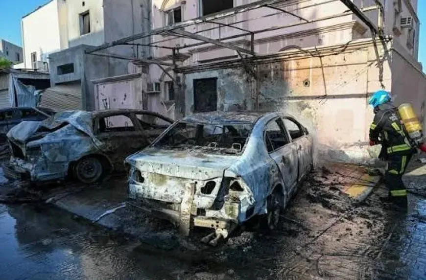 Behreynê ragihand ku Îranê bi dronan êrişî axa wê kiriye