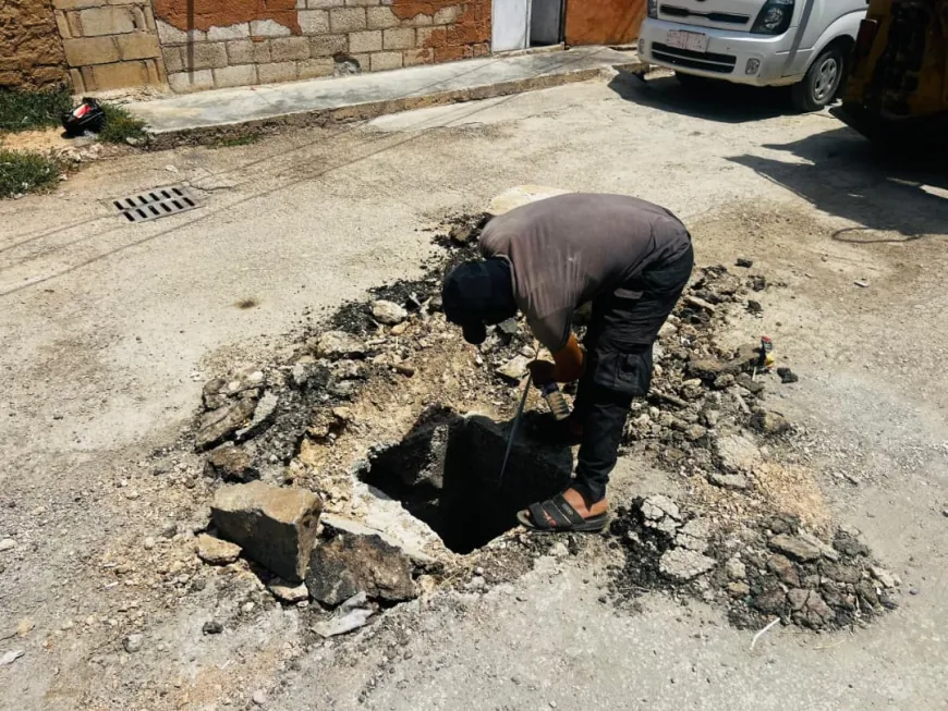 Şaredariya Dirbêsiyê dest bi nûkirina kanalîzasyonê kir