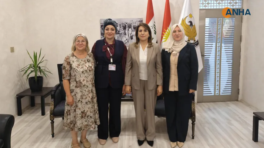 Şandeyeke jinan a ji Rojava li Başûrê Kurdistanê ye