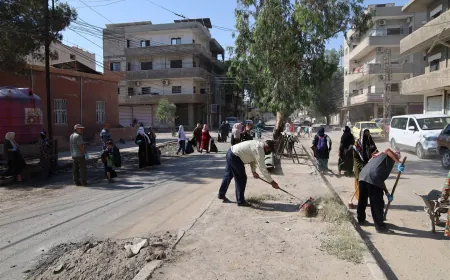 Li Hesekê xebata paqijiyê dewam dike