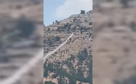 Îran hêzeke leşkerî li ser sînorê Rojhilat-Başûr bi cih dike
