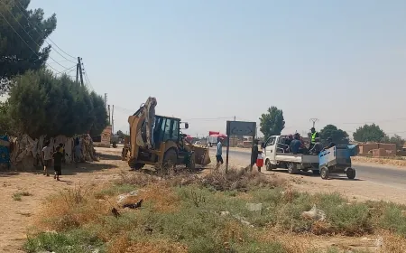 Xebatên rakirina destdirêjiyên li ser xeta Elok li Til Temirê dest pê kir