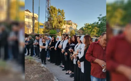 Xelkê Siwêdayê ji bo qurbaniyên Tîrmehê mûm pêxistin