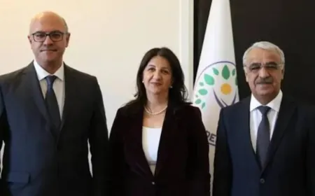 Şandeya DEM Partiyê tekildarî hevdîtinên bi AKP‘ê û MHP‘ê re daxuyanî da