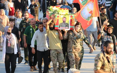 Şehîd Egîd Efrîn hat oxirkirin