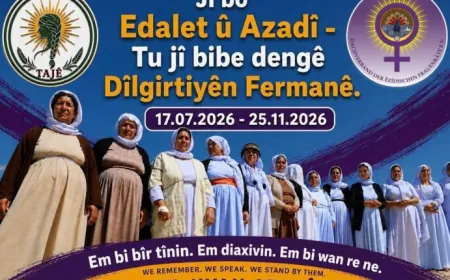 Jinên Êzidî di salvegera fermanê de kampanyayek dan destpêkirin