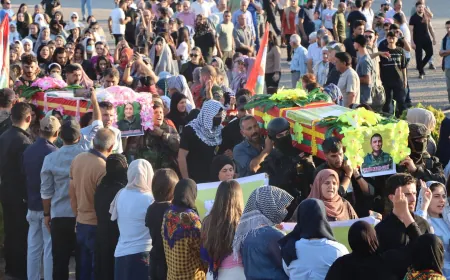 3 cangoriyên azadiyê bi merasîmekê hatin oxirkirin