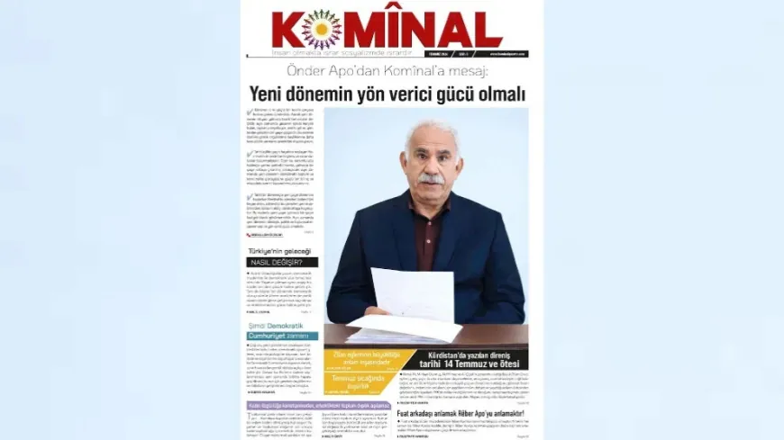 Rêber Abdullah Ocalan peyamek ji rojnameya Komînal re şand