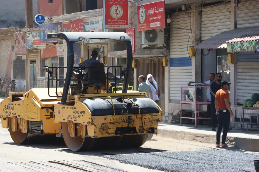 Sererastkirina rêyan xebatên pêşîn ên Şaredariya Tirbespiyê ye